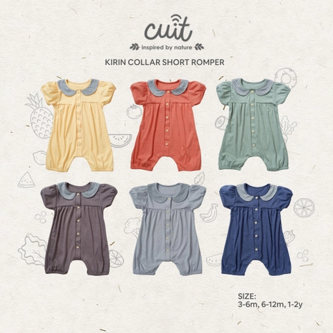CUIT Baby 3 Bulan - 2 Tahun Kirin Collar Romper Jumper Bayi Perempuan Kerah